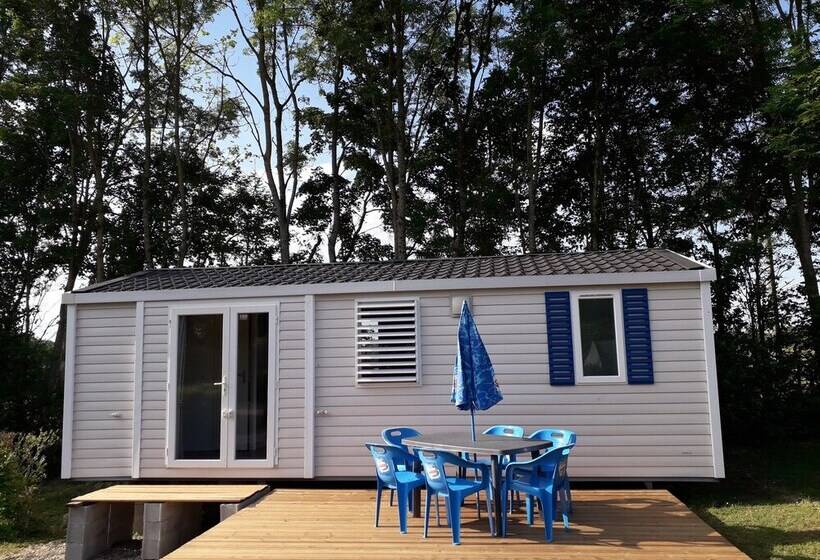 Отель Camping La Croix Badeau Mobilehomes