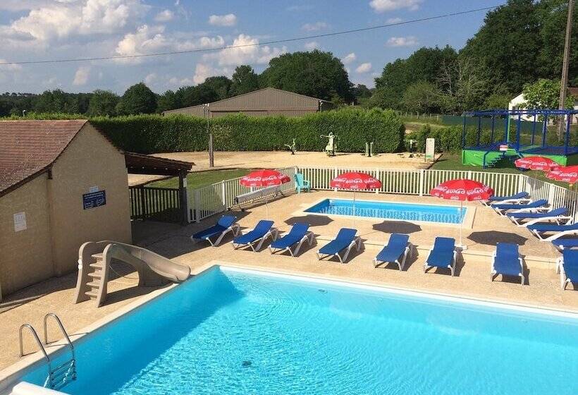 酒店 Camping Les Poutiroux   Tente Lodge