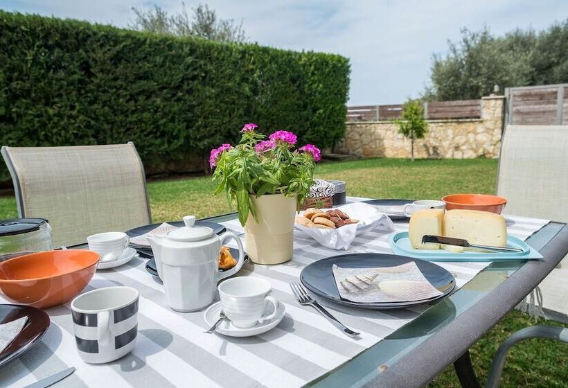 Studio Verde Glaros W. Outdoors, Near The Beach