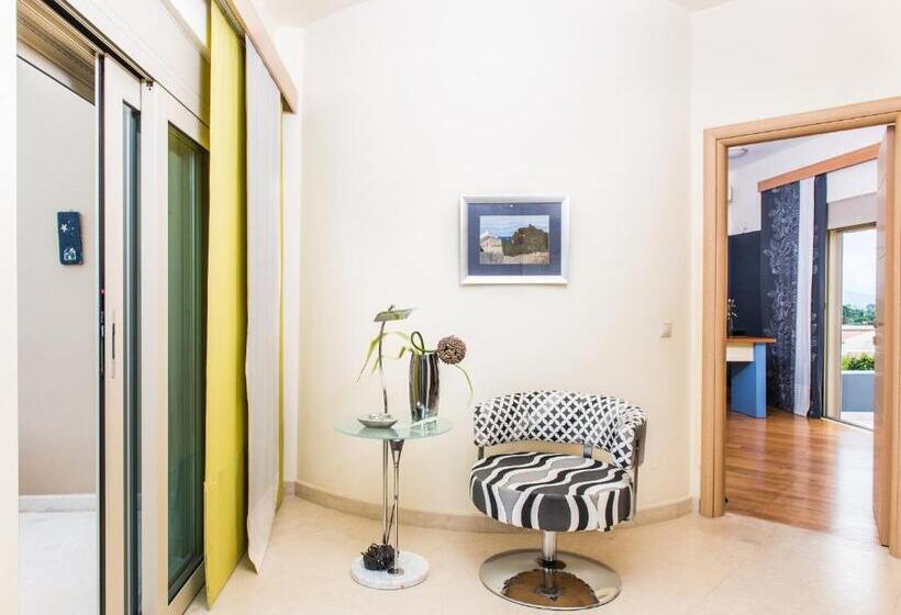 Villa Mariposa   Panoramic Sea View   Near Chania City