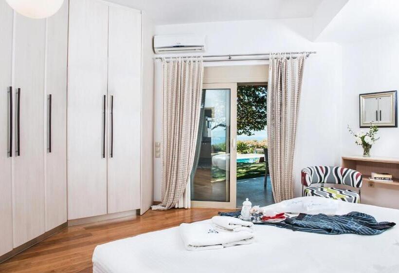 Villa Mariposa   Panoramic Sea View   Near Chania City