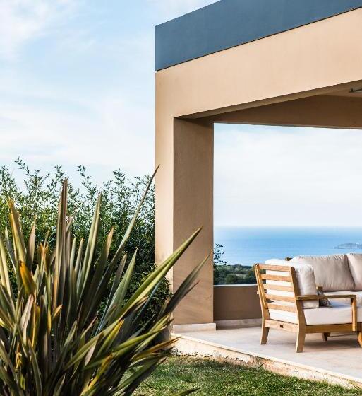 Villa Mariposa   Panoramic Sea View   Near Chania City