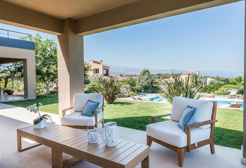 Villa Mariposa   Panoramic Sea View   Near Chania City