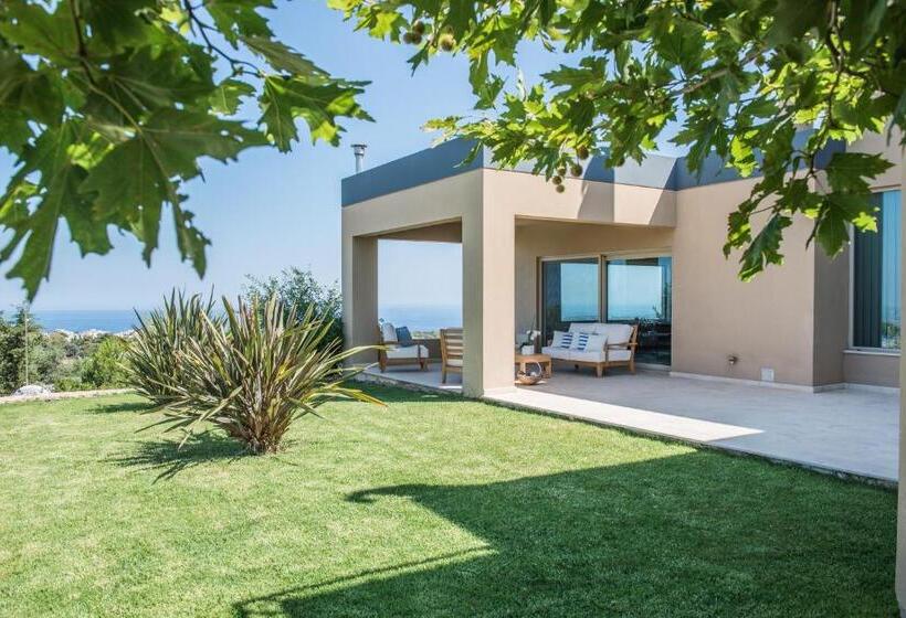 Villa Mariposa   Panoramic Sea View   Near Chania City