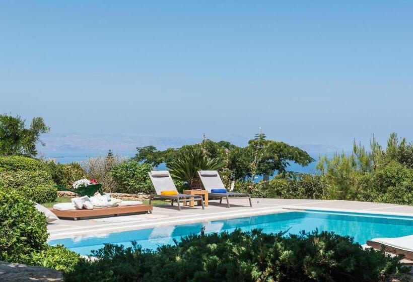 Villa Mariposa   Panoramic Sea View   Near Chania City