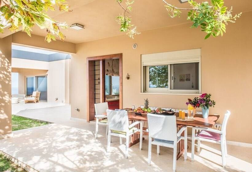 Villa Mariposa   Panoramic Sea View   Near Chania City