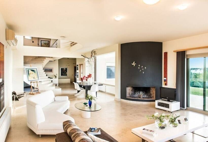 Villa Mariposa   Panoramic Sea View   Near Chania City