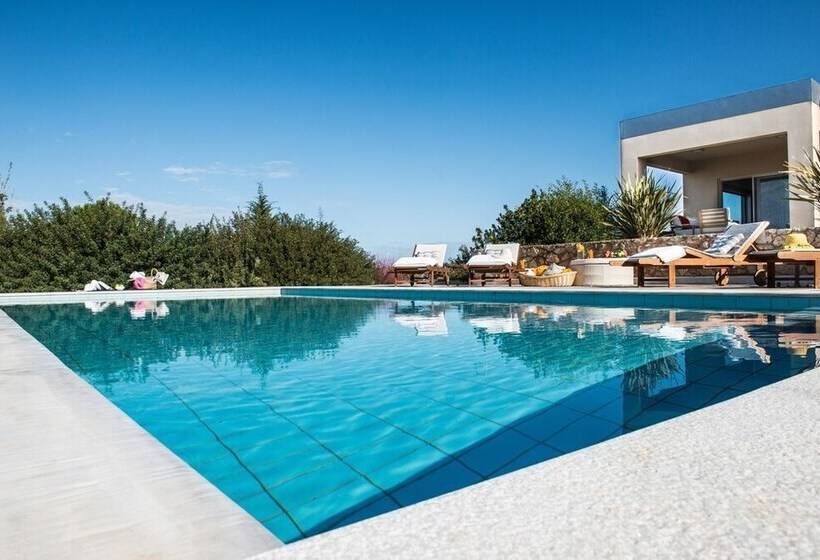 Villa Mariposa   Panoramic Sea View   Near Chania City