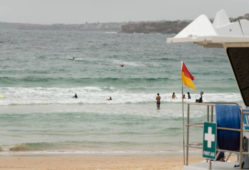 Ocean Front Building On Bondi Beach