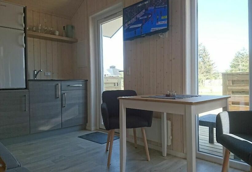 酒店 Tornby Strand Camping Rooms