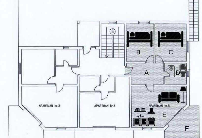 ペンション Apartments Villa Venera