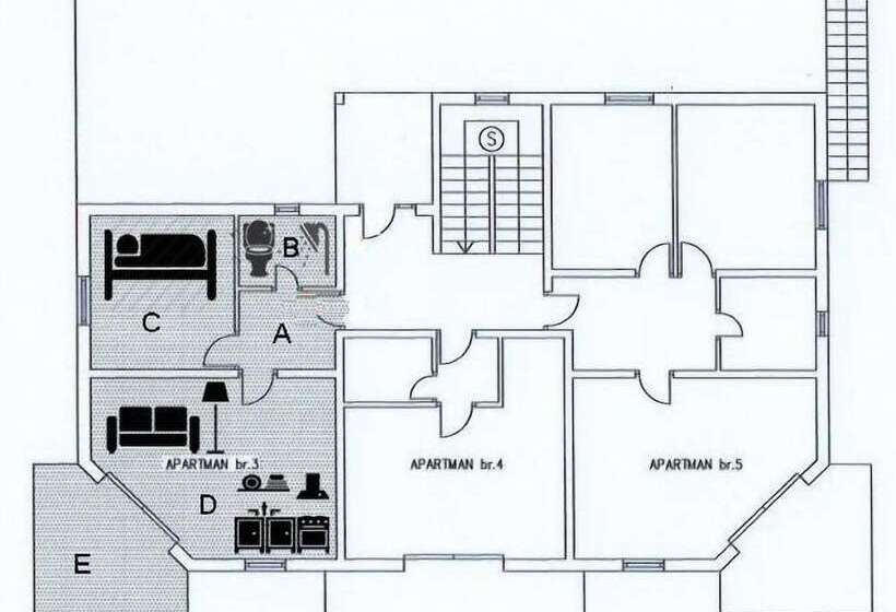 ペンション Apartments Villa Venera