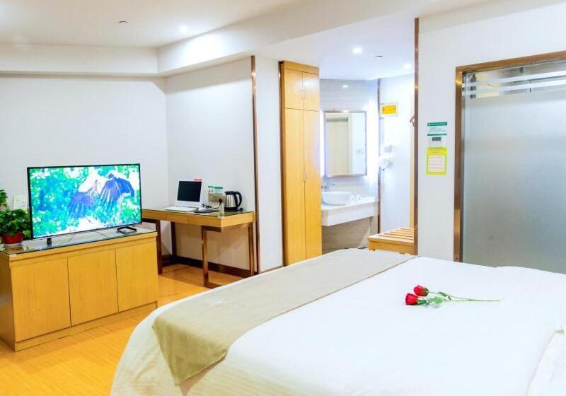 בית מלון כפרי Greentree Inn Anhui Fuyang Yingshang Yingyang Road Suzhou Manor Business