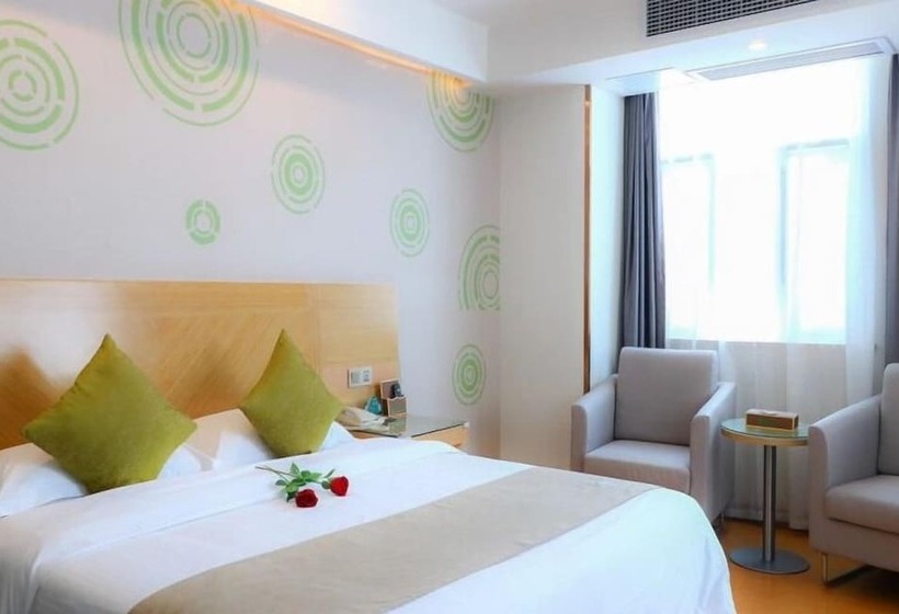 בית מלון כפרי Greentree Inn Anhui Fuyang Yingshang Yingyang Road Suzhou Manor Business
