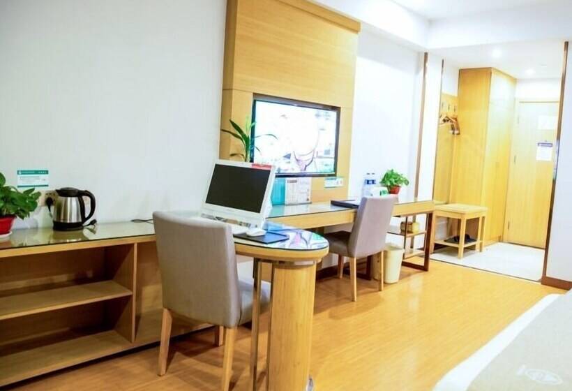 בית מלון כפרי Greentree Inn Anhui Fuyang Yingshang Yingyang Road Suzhou Manor Business