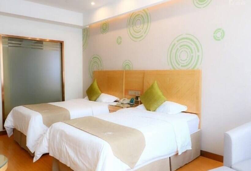 בית מלון כפרי Greentree Inn Anhui Fuyang Yingshang Yingyang Road Suzhou Manor Business