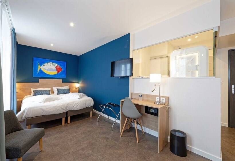 ホテル Contact Hôtel De La Gare Et Son Restaurant Côte à Côte