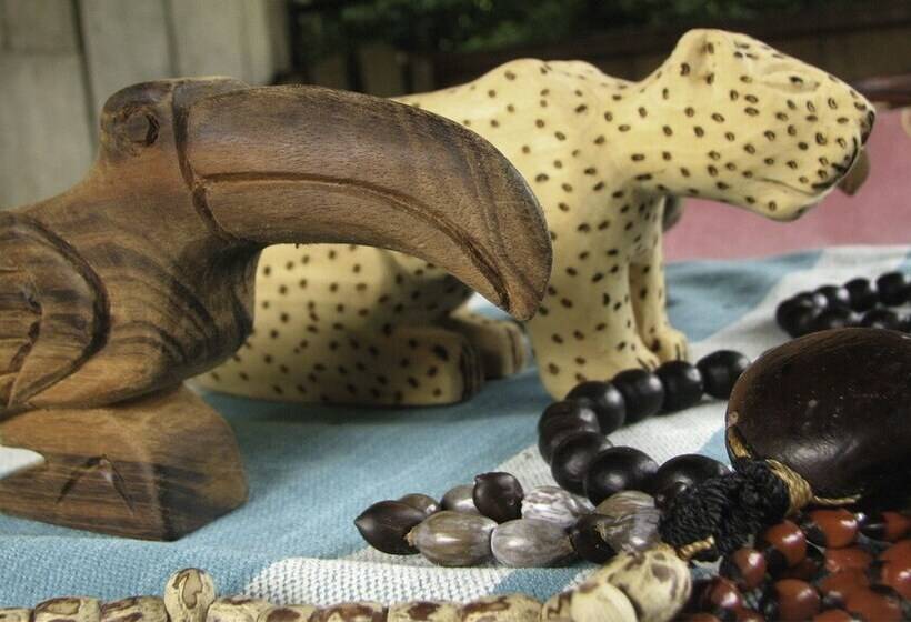 בית מלון כפרי Campamento Rio Lacanja