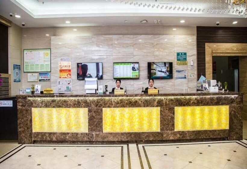 בית מלון כפרי Greentree Inn Huaian River Xiagu Town Express