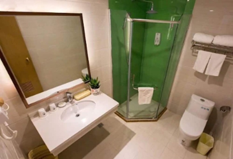 בית מלון כפרי Greentree Inn Lu An Jinzhai County Dabie Mountain Logistics Park Business