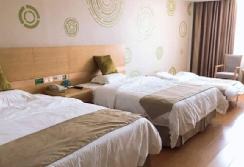 בית מלון כפרי Greentree Inn Lu An Jinzhai County Dabie Mountain Logistics Park Business