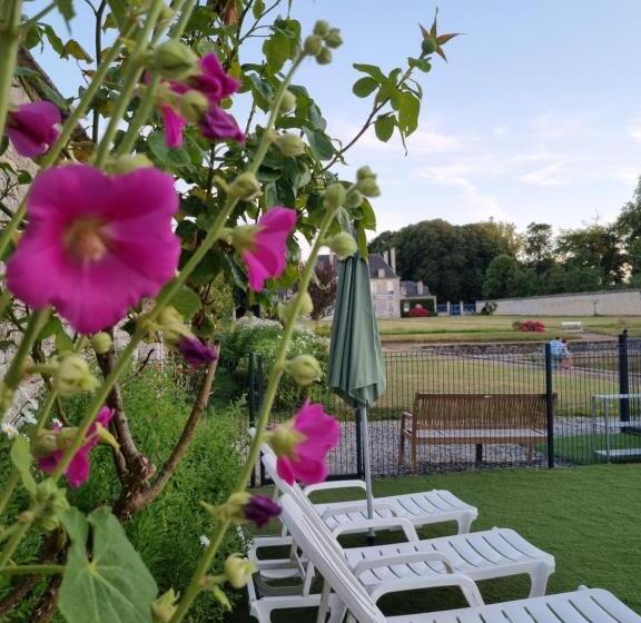 펜션 Chambres D'hôtes Château De Martragny