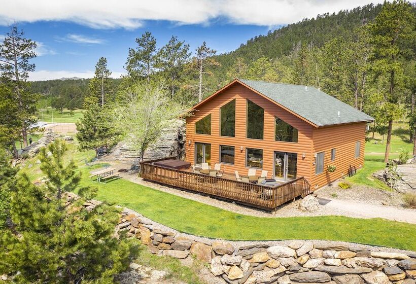 בית מלון כפרי Lodge At Palmer Gulch