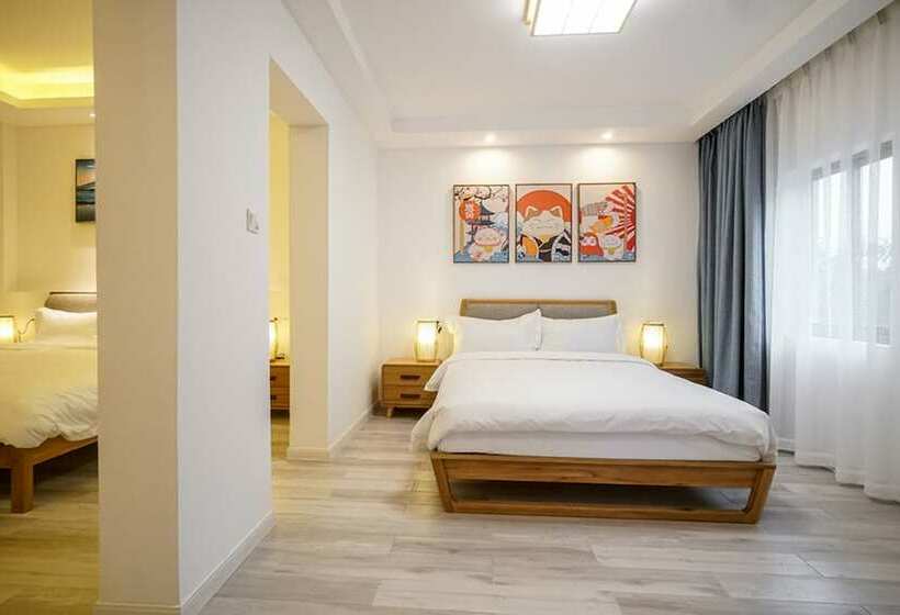 펜션 Yuanli Wafu Guesthouse