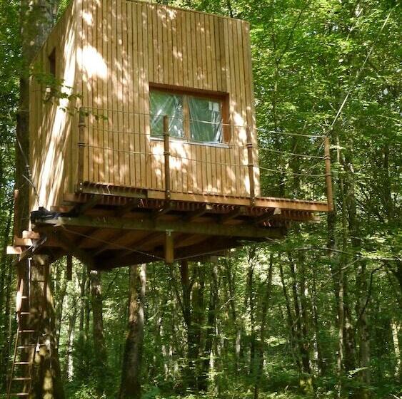 호텔 Cabanes De L'espace Fouletot