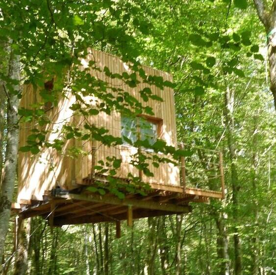 호텔 Cabanes De L'espace Fouletot