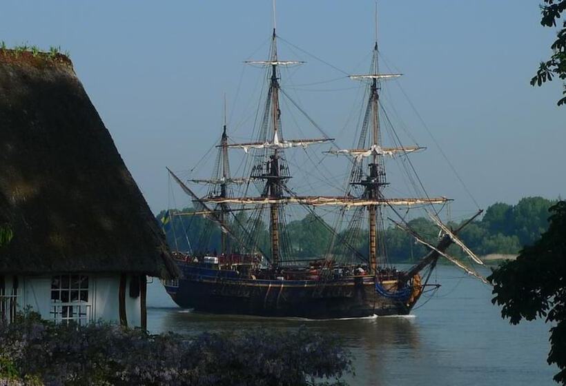 민박 La Bonne Auberge Seine Panorama Sas