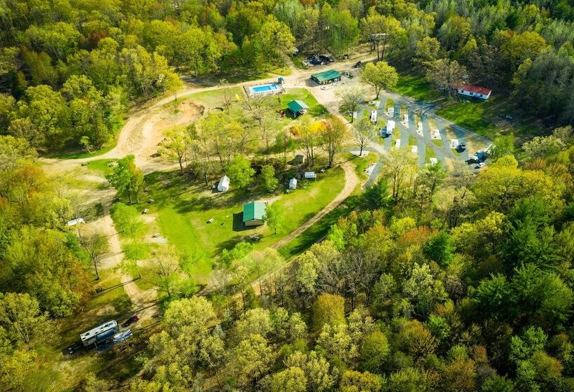 فندق Pere Marquette River Koa Campground