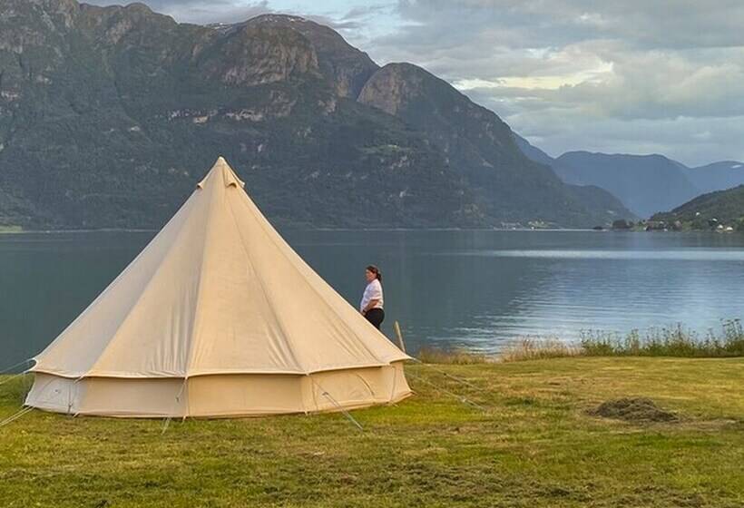 בית מלון כפרי Dalsøren Camping Og Hytter