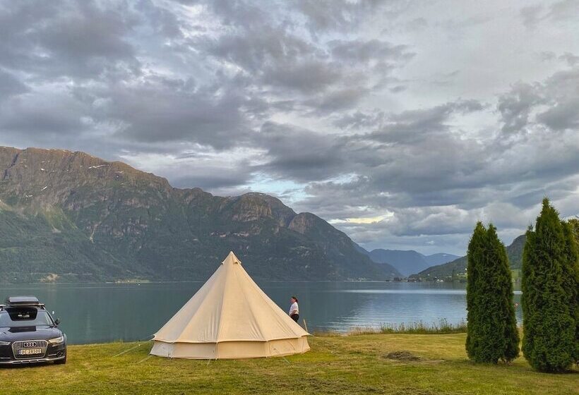 호텔 Dalsøren Camping Og Hytter