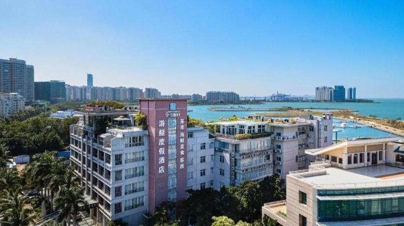 בית מלון כפרי Huangma Holiday Yacht View Sea Resort