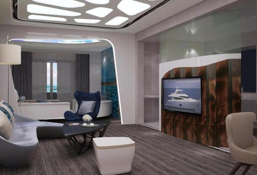 בית מלון כפרי Huangma Holiday Yacht View Sea Resort