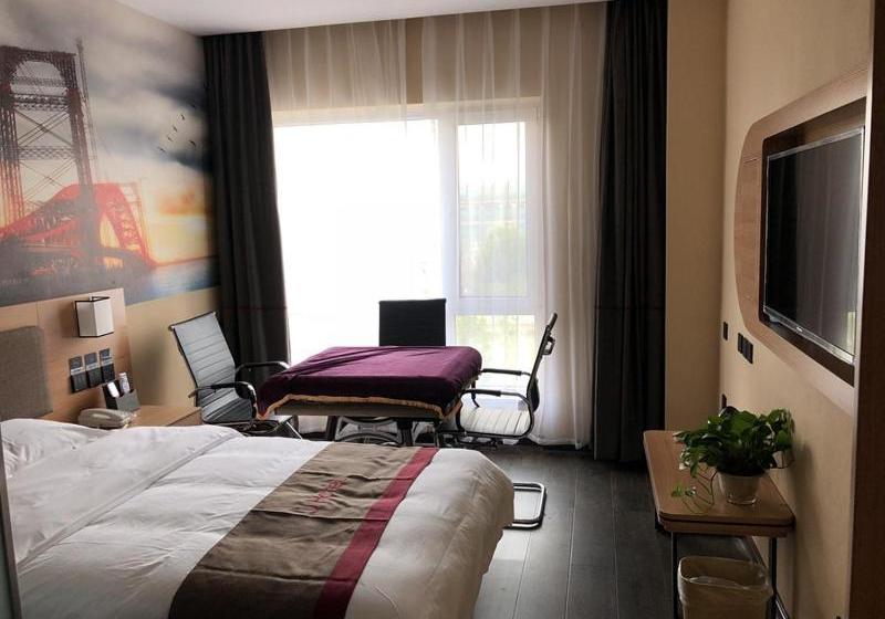 Thank Inn Plus Hotel Hebei Langfang Art Avenue Danfeng Park Exhibition