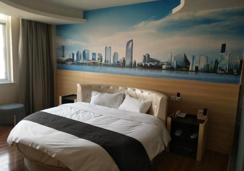 בית מלון כפרי Thank Inn Plus  Shandong Zaozhuang City Shizhong District Zhongtian Pedestrian Street