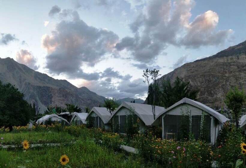 בית מלון כפרי Tih Buckwheat Root Camp   Turtuk