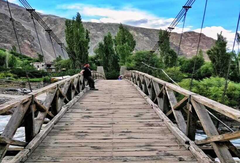 בית מלון כפרי Tih Buckwheat Root Camp   Turtuk