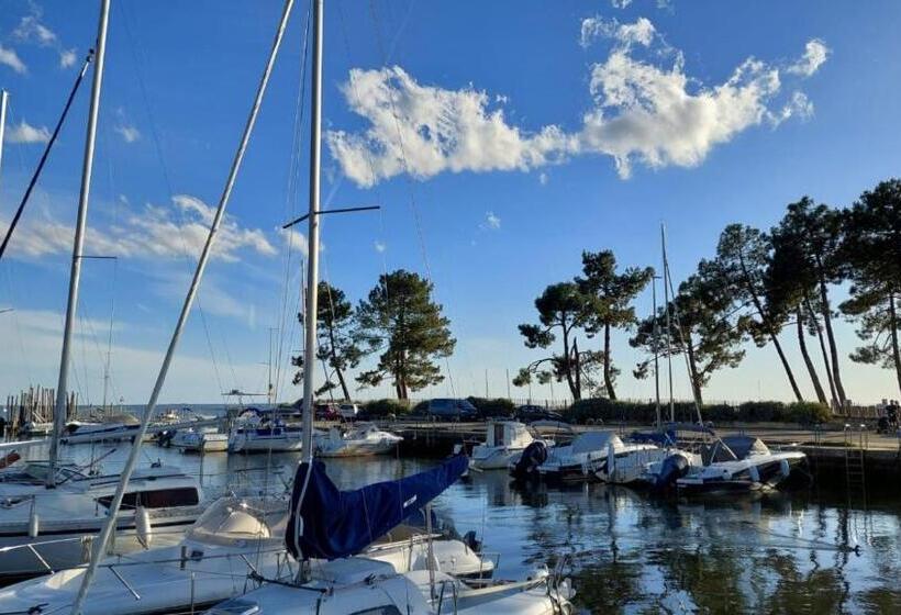 بنسيون Agréable Maison Sur Le Bassin D Arcachon