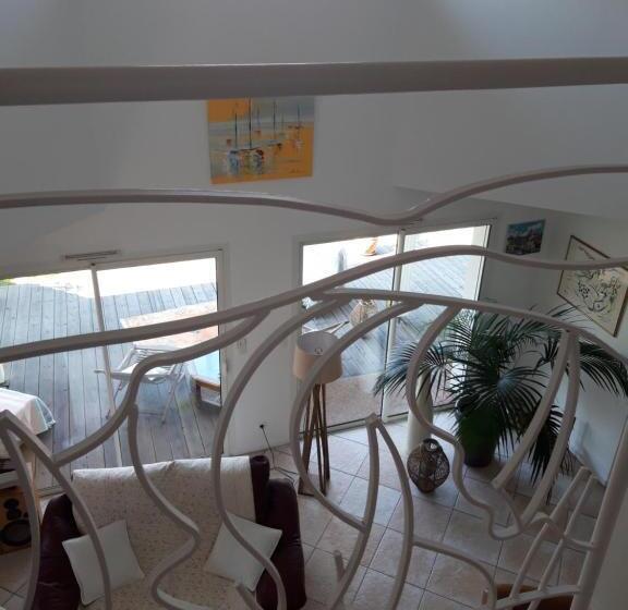 بنسيون Agréable Maison Sur Le Bassin D Arcachon