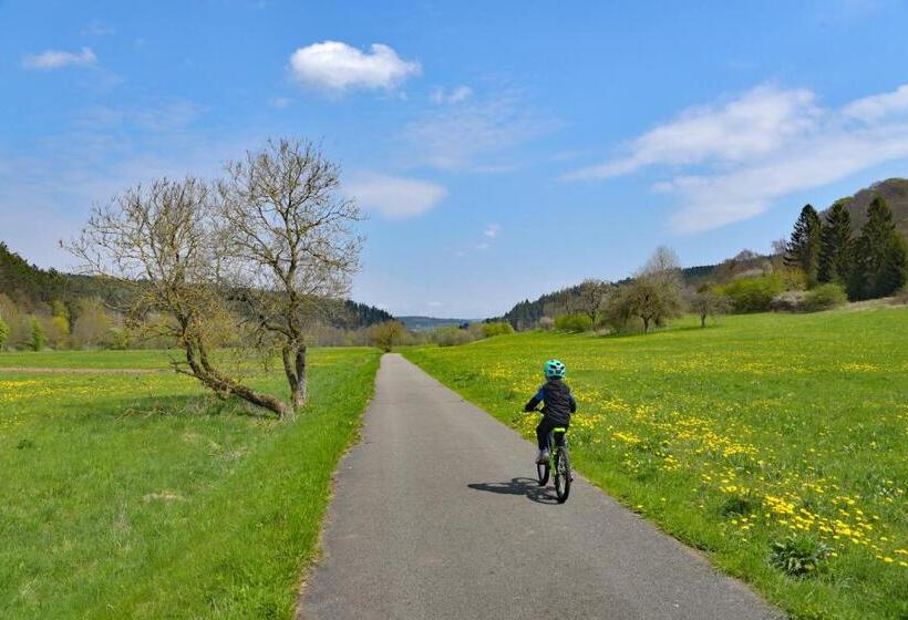 Landhotel Der Distelhof Mit Scheunencafé