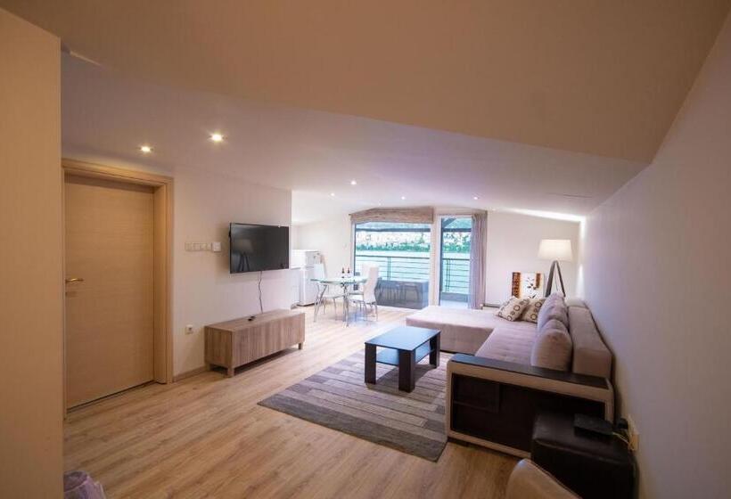 酒店 Paralimnio Suites