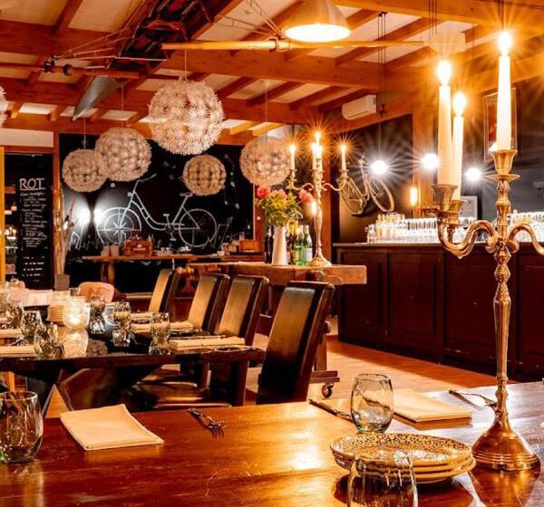 בית מלון כפרי Weltrad Am Fluß Restaurant & Quartier