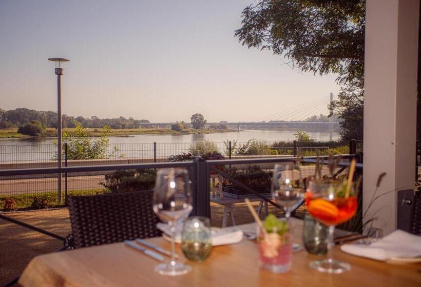 בית מלון כפרי Weltrad Am Fluß Restaurant & Quartier