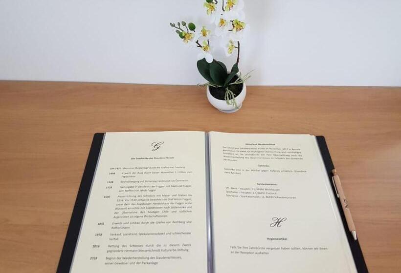 호텔 Gästehaus Staudenschloss