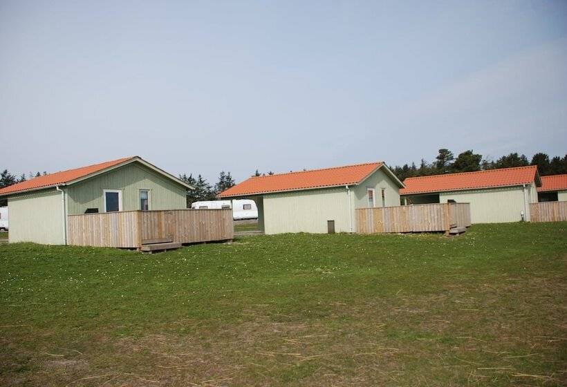 בית מלון כפרי Hytteby – Hanstholm Camping – Thy Feriepark