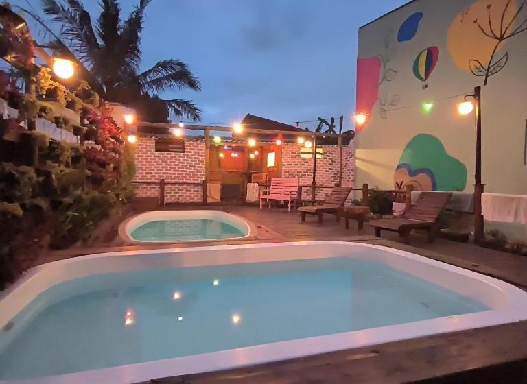 ペンション Pousada Caragua Poesia Na Praia