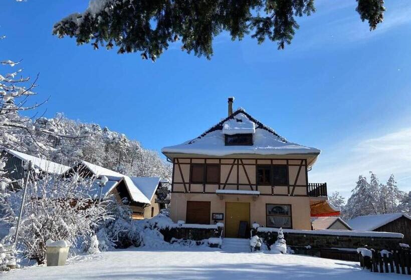 ペンション Chambre Double Dans Auberge Alsacienne